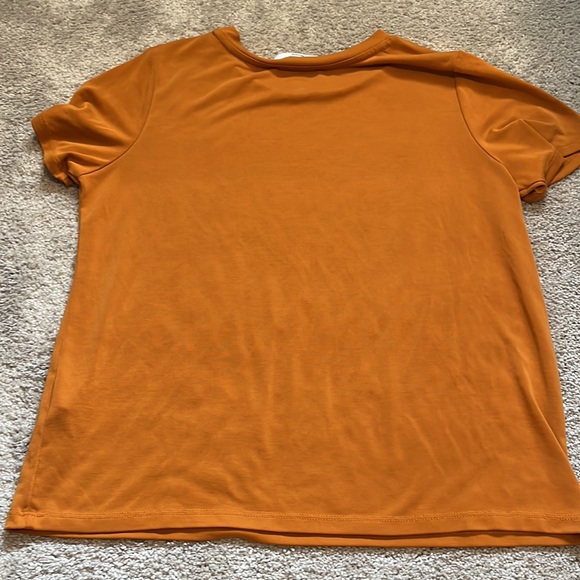 Women’s Modal Orange TShirt Size Medium - Picture 3 of 4